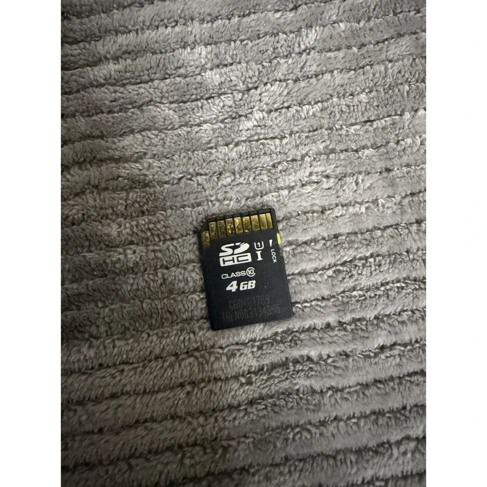 Black Magic Design Software and Manual 4 GB SD Card